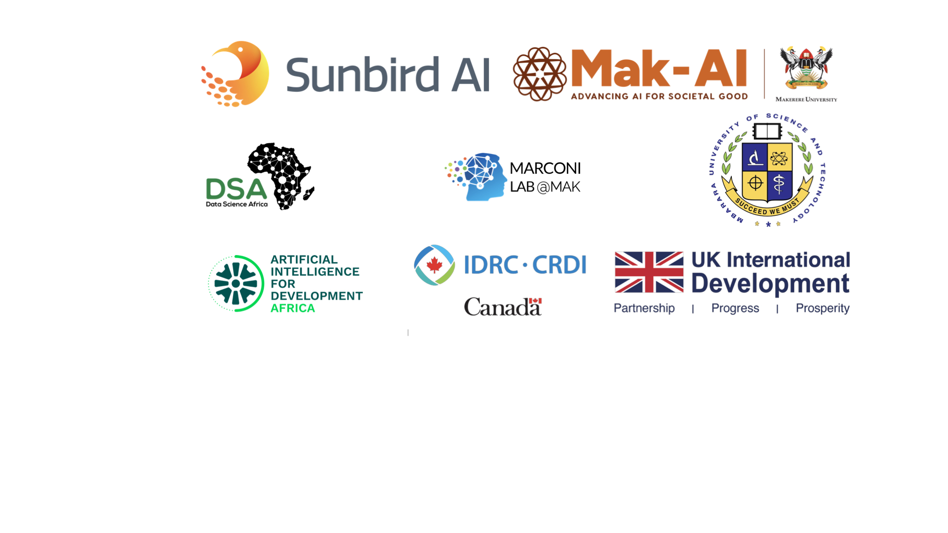 Our wonderful Sponsors